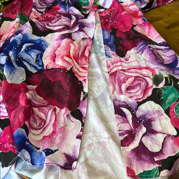 Boston Proper Floral Wedding Dress - Picture 6 of 9